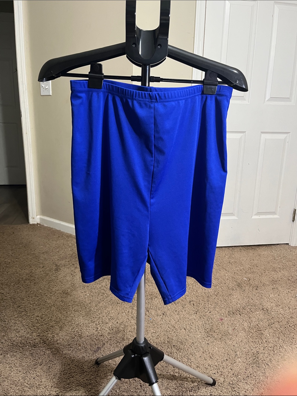 Electric Blue Athletic Bike Shorts